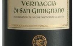 casa alle vacche vernaccia di san gimignano vino bianco toscana etichetta