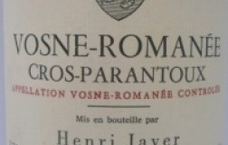 Vosne Romanée 1er Cru Cros Parantoux Henri Jayer