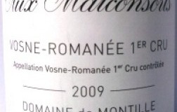 Vosne Romanée 1er Cru Aux Malconsorts 2009 Domaine De Montille
