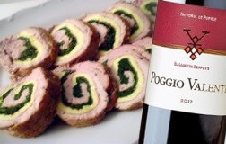 Arrosto Ripieno e Poggio Valente Toscana Rosso 2017 Fattoria Le Pupille