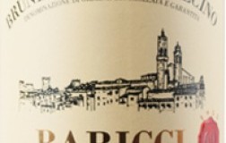 baricci colombaio montosoli brunello di montalcino etichetta