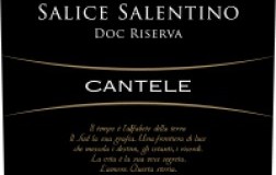 cantele salice salentino riserva etichetta doctorwine