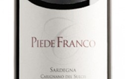 cantina di calasetta carignano del sulcis piedefranco etichetta