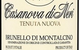 casanova di neri tenuta nuova brunello di montalcino vino rosso toscana etichetta doctorwine