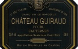 chateau guiraud 1er cru sauternes etichetta