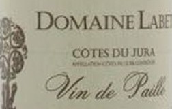 domaine labet cotes du jura vin de paille etichetta