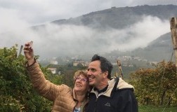 enoturismo colline cartizze - prosecco - selfie tra vigneti