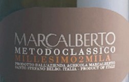marcalberto metodo classico millesimo2mila13 etichetta