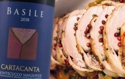 Pancia di maiale e montecucco basile