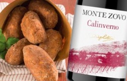 Polpette di lesso e Calinverno Rosso Veronese 2016 Cottini Monte Zovo