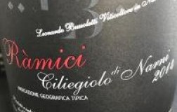 Ramici Ciliegiolo di Narni igt Bussoletti vino rosso umbria