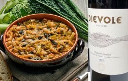 ribollita toscana e chianti classico dievole