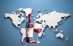 riduzione consumo vino nel mondo 2023