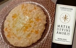 Risotto e malvasia puntinata capizucchi