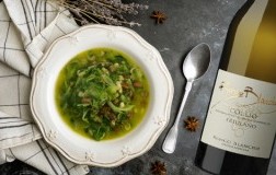 scarola e fagioli abbinato a Collio Friulano Ronco Blanchis