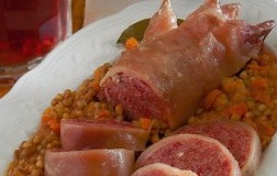 zampone e lenticchie