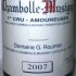 Chambolle Musigny 1er Cru Les Amoureuses 2007 Domaine G.Roumier