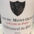 chateauneuf du pape La Cuvée du Papet clos du mont olivet etichetta