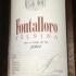 felsina fontalloro 2001 vino rosso toscana
