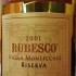 lungarotti torgiano rosso rubersco vigna monticchio riserva 2001 vino rosso umbria