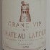 Chateau Latour Pauillac Premier Grand Cru Classé 1998