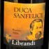 etichetta librandi ciro rosso classico superiore riserva duca sanfelice 2004
