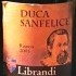 etichetta librandi ciro rosso classico superiore riserva duca sanfelice 2005