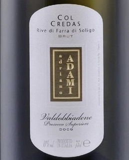 adami rive di farra di soligo col credas brut