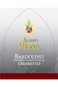 albino piona bardolino chiaretto etichetta doctorwine