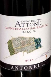 Antonelli Montefalco Sagrantino Molino dell’Attone 2015