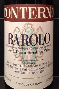 barolo riserva conterno giacomo vino rosso piemonte