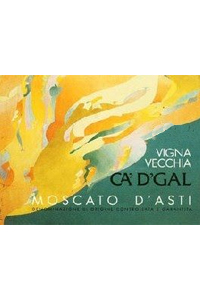 ca' d'gal moscato d'asti vigna vecchia etichetta