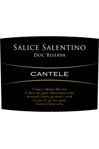 cantele salice salentino riserva etichetta doctorwine