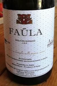 cantina dessena Faùla vino bianco Sardegna