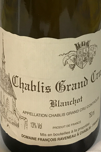 Domaine Raveneau Chablis Grand Cru Blanchot 2019