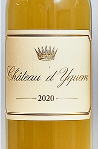 Chateau d'Yquem Bordeaux Sauternes 1er Cru Supérieur 2020