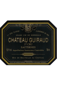 chateau guiraud 1er cru sauternes etichetta