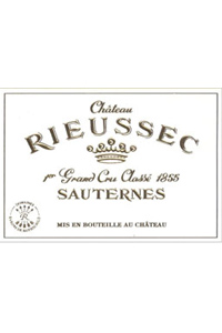 chateau rieussec Sauternes Grand Cru Classé etichetta