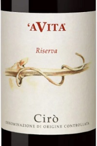 'A Vita Cirò Rosso Classico Superiore Riserva 2017