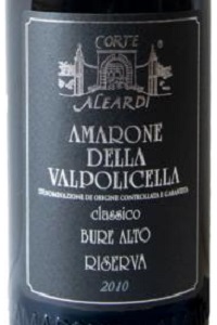 Corte Aleardi Amarone della Valpolicella Classico Riserva Vigneto Bure Alto 2010