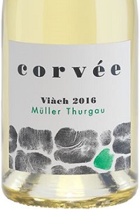 Corvee Trentino Müller Thurgau Viàch 2018