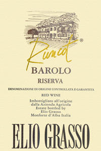 elio grasso barolo runcot riserva etichetta doctorwine