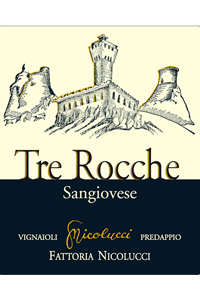 fattoria nicolucci tre rocche romagna sangiovese superiore etichetta doctorwine