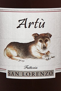 fattoria san lorenzo marche rosso artù etichetta