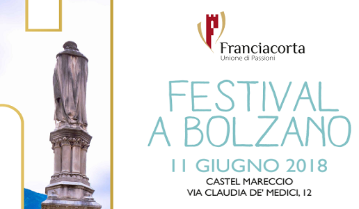 Franciacorta Festival a Bolzano 2018