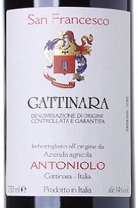 antoniolo san francesco gattinara vino rosso piemonte etichetta doctorwine