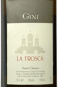 Gini Soave Classico La Froscà
