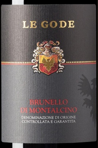 le gode brunello di montalcino etichetta