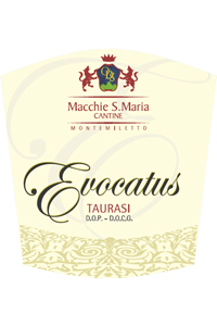 macchie santa maria evocatus taurasi riserva etichetta doctorwine