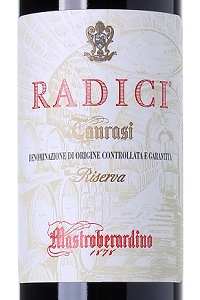 mastroberardino taurasi radici riserva vino rosso campania etichetta doctorwine